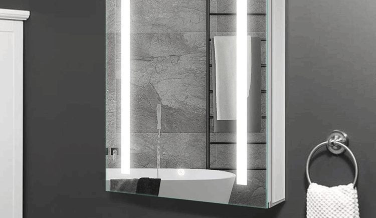 Bathroom Mirrored Cabinets With Light