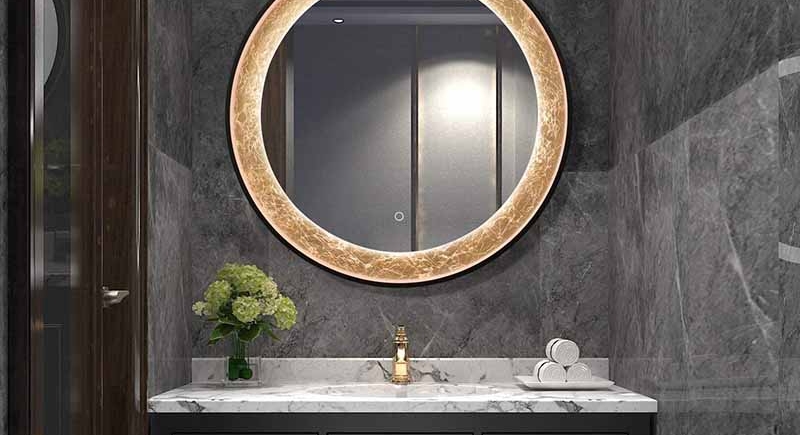 Wall Mirror Decorative With Lighted