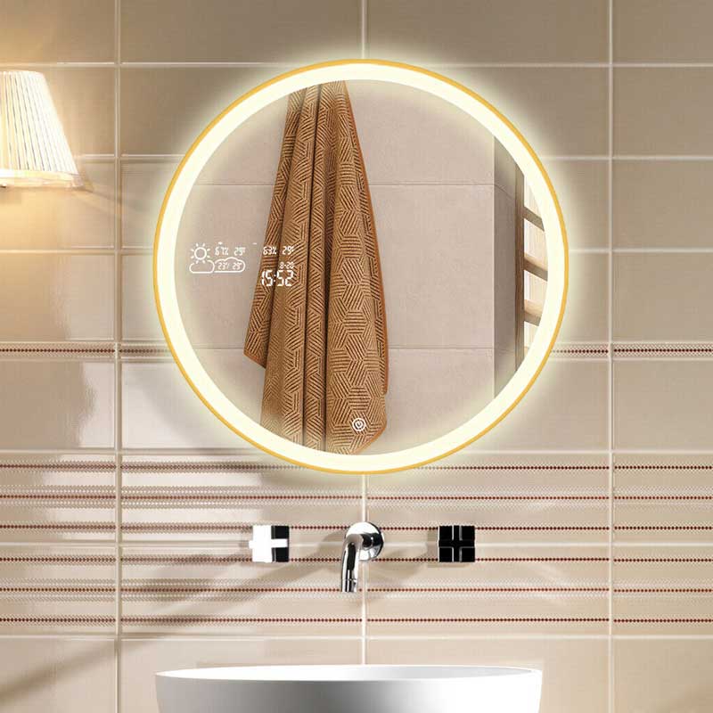 smart lighted mirror