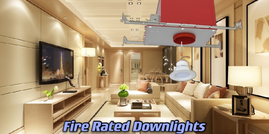 What is a fire rated recessed lighting fixture?